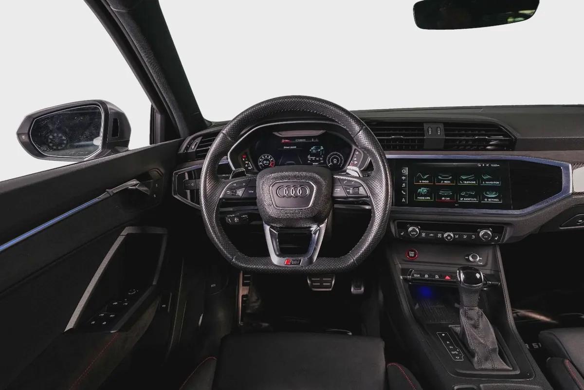 Audi RSQ3 Sportback-Premium Leather Interior-Red Interior Inserts-Honeycomb Stitching-15-15