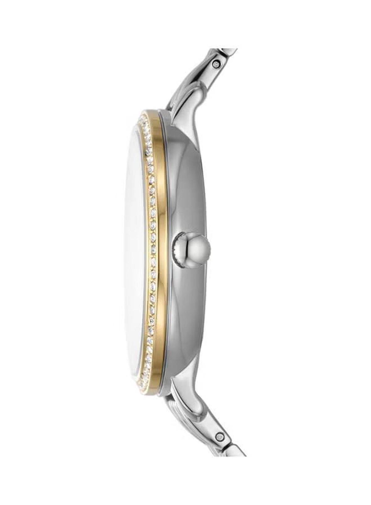 Fossil Women's Jacqueline Round Shape Analog Stainless Steel Wrist Watch ES5166 - 36mm-3-3