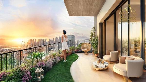 Furnished 1 Bedroom | Sunvale Al Furjan | Skyline & Pool Views