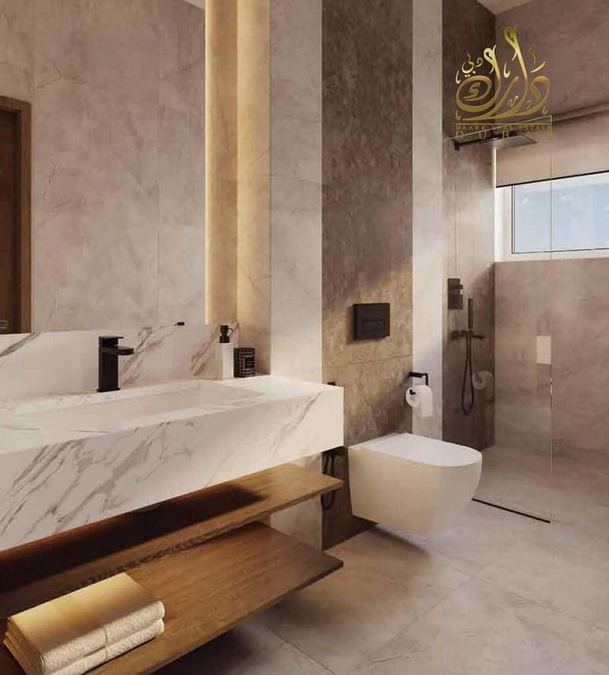 Furnished 1 Bedroom | Sunvale Al Furjan | Skyline & Pool Views-10-10