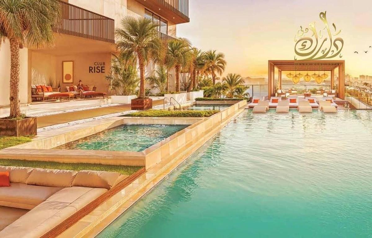 Furnished 1 Bedroom | Sunvale Al Furjan | Skyline & Pool Views-14-14