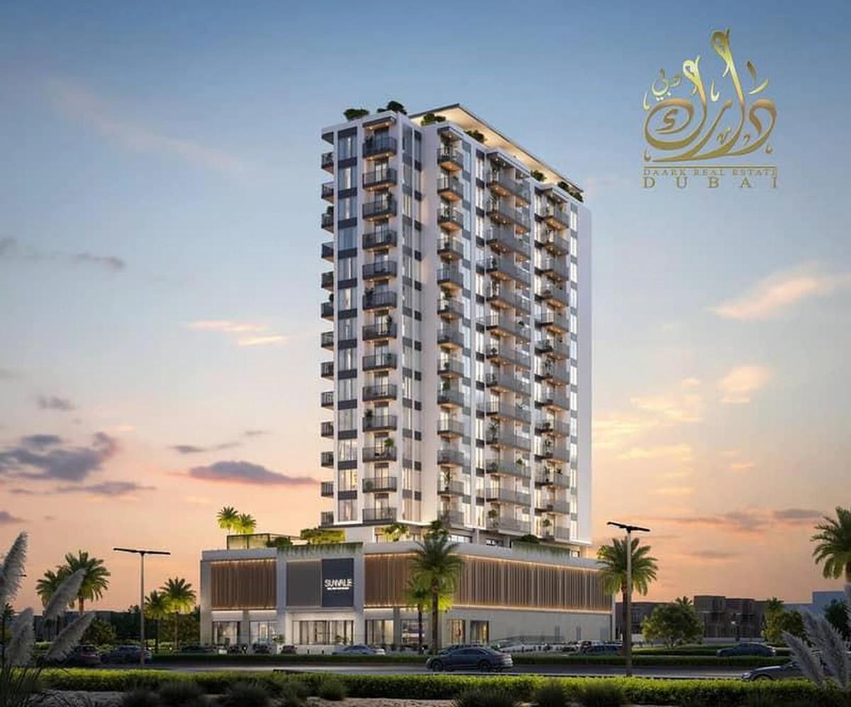 Furnished 1 Bedroom | Sunvale Al Furjan | Skyline & Pool Views-11-11