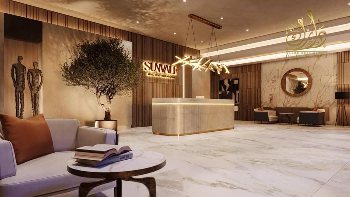 Furnished 1 Bedroom | Sunvale Al Furjan | Skyline & Pool Views-8-8