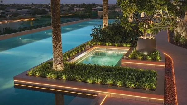 Furnished 1 Bedroom | Sunvale Al Furjan | Skyline & Pool Views