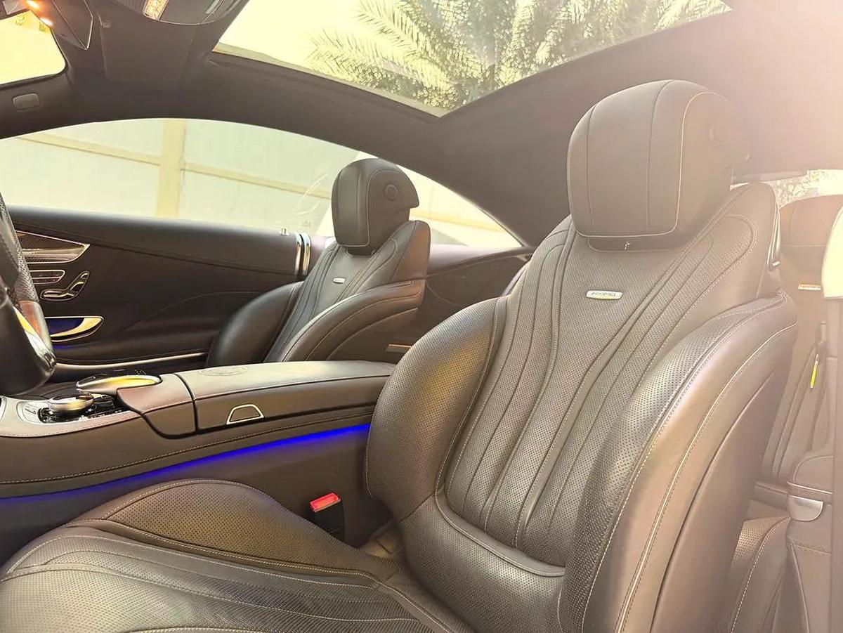 Mercedes Benz S cope 63 AMG FREE ACCIDENT UNDER WARRANTY-9-9