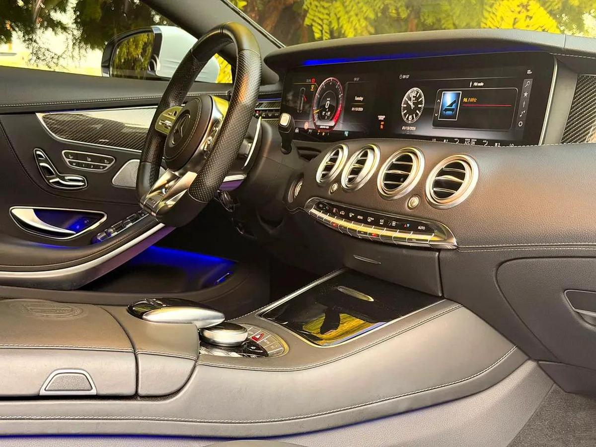 Mercedes Benz S cope 63 AMG FREE ACCIDENT UNDER WARRANTY-13-13