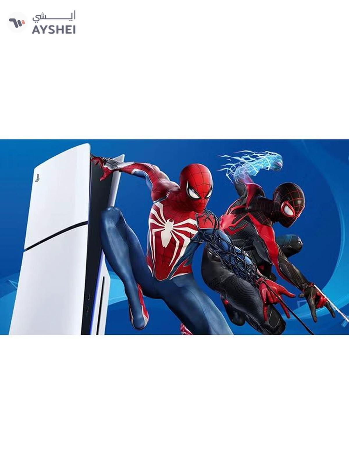 Sony PS5 Slim Console With Marvel’s Spider-Man 2 Bundle-0-portrait