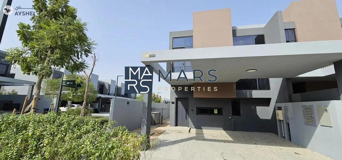 Brand new three bedrooms corner unit ready to move is available for sales in Masaar Sharjah -0-landscape