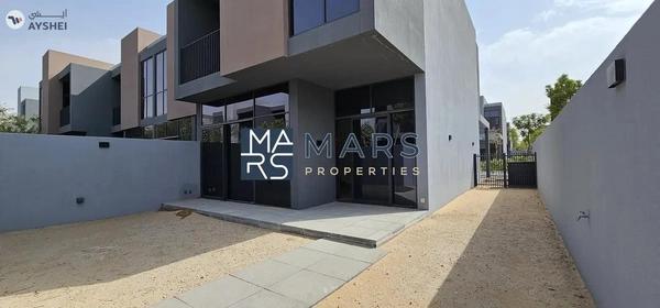 Brand new three bedrooms corner unit ready to move is available for sales in Masaar Sharjah