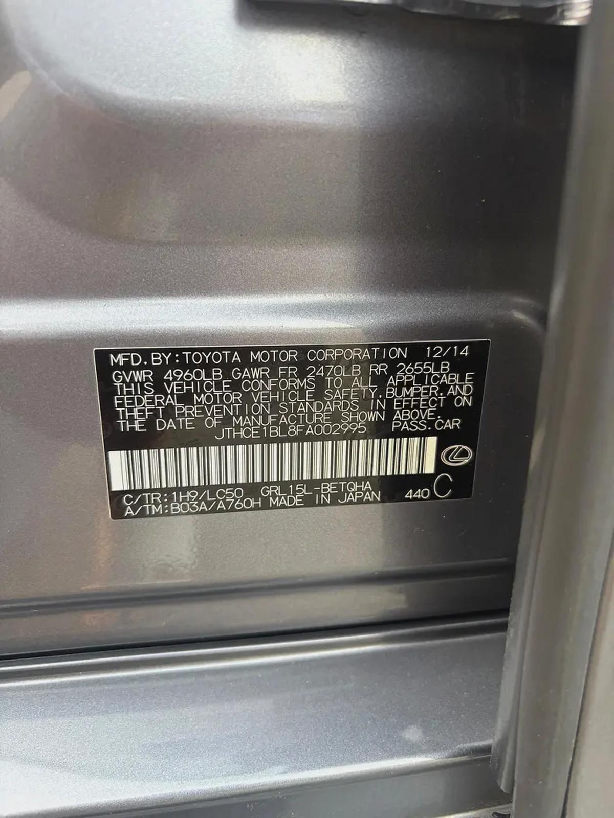 Lexus GS350, 2015 model-14-14