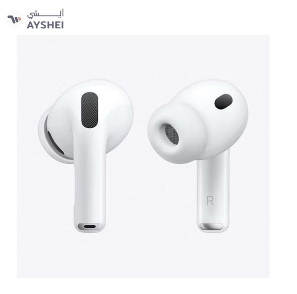 Apple AirPods Pro 3 Wireless Earbuds, Bluetooth Headphones, Active Noise Cancellation, Hearing Test, Hearing Aid,Hearing Protection features, Heart rate sensing during workouts, Live Translation, High-Fidelity Sound, H2 Chip, USB-C Charging - White