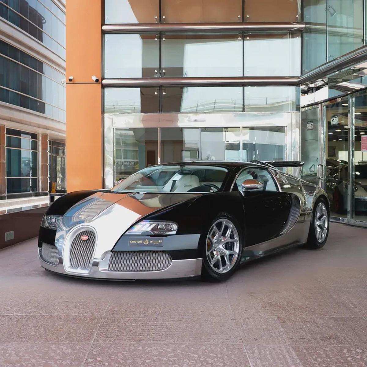2010 BUGATTI VERYON NOCTURNE GCC DONE ONLY 4000KM WITH 2 YEARS SERVICE CONTRACT-0-0