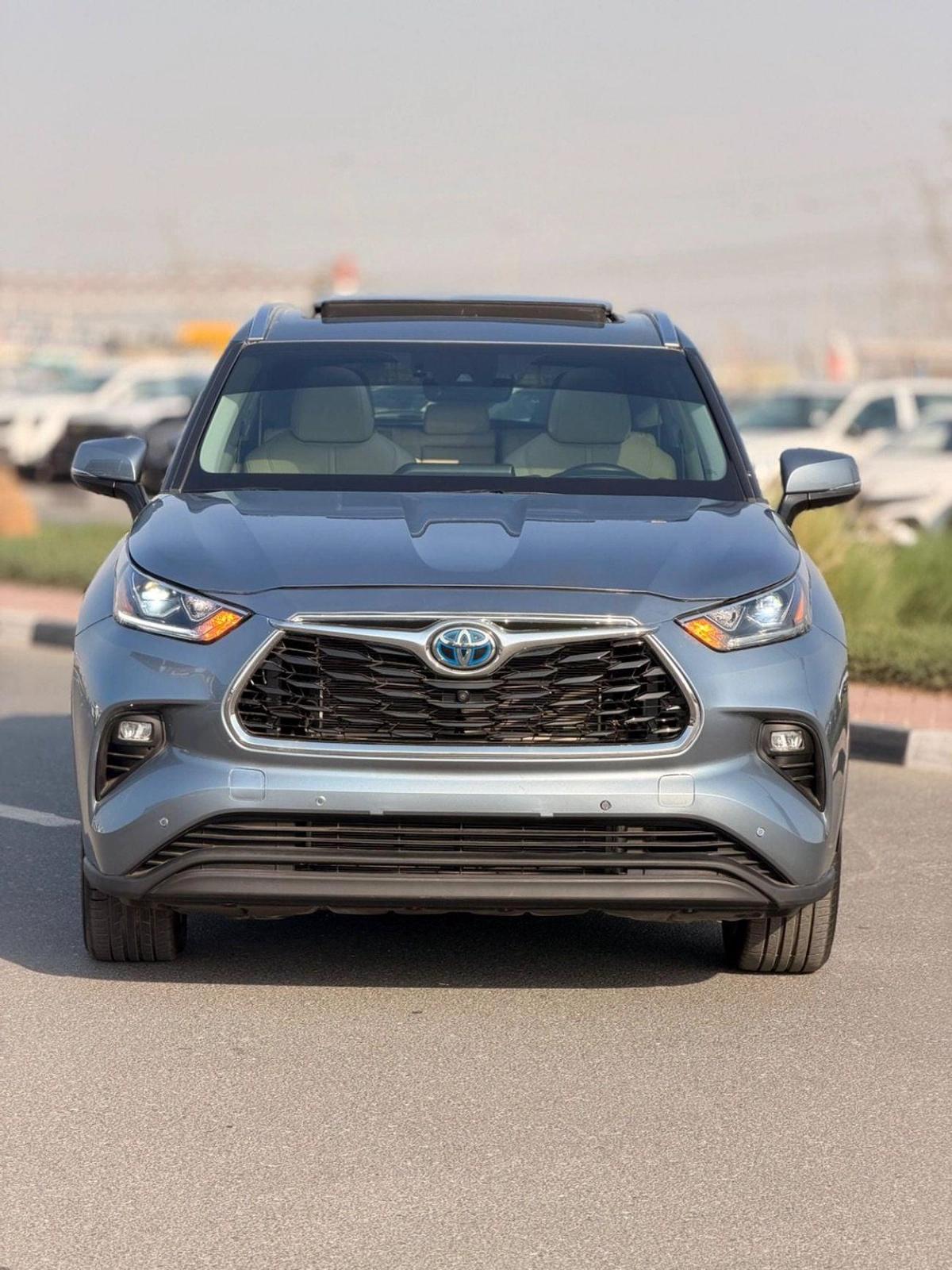 Toyota Highlander Hybrid Platinum 2.5L | 360 camera, panoramic , head up display-1-1
