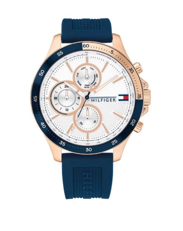 TOMMY HILFIGER Men's Rubber Chronograph Watch 1791778