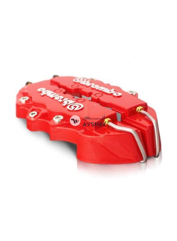 Generic 3D Red Style Universal Disc Brake Caliper Covers