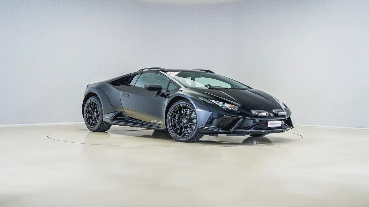 Special Offer | AED 18,002 PM | Warranty Until November 2028 | 2023 Lamborghini Huracan - Sterrato-8-8