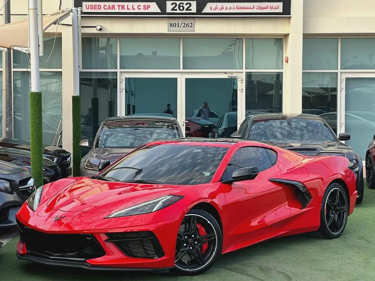 Chevrolet Corvette C8 3LT 2021 GCC Specs - Pristine Condition!-0-0