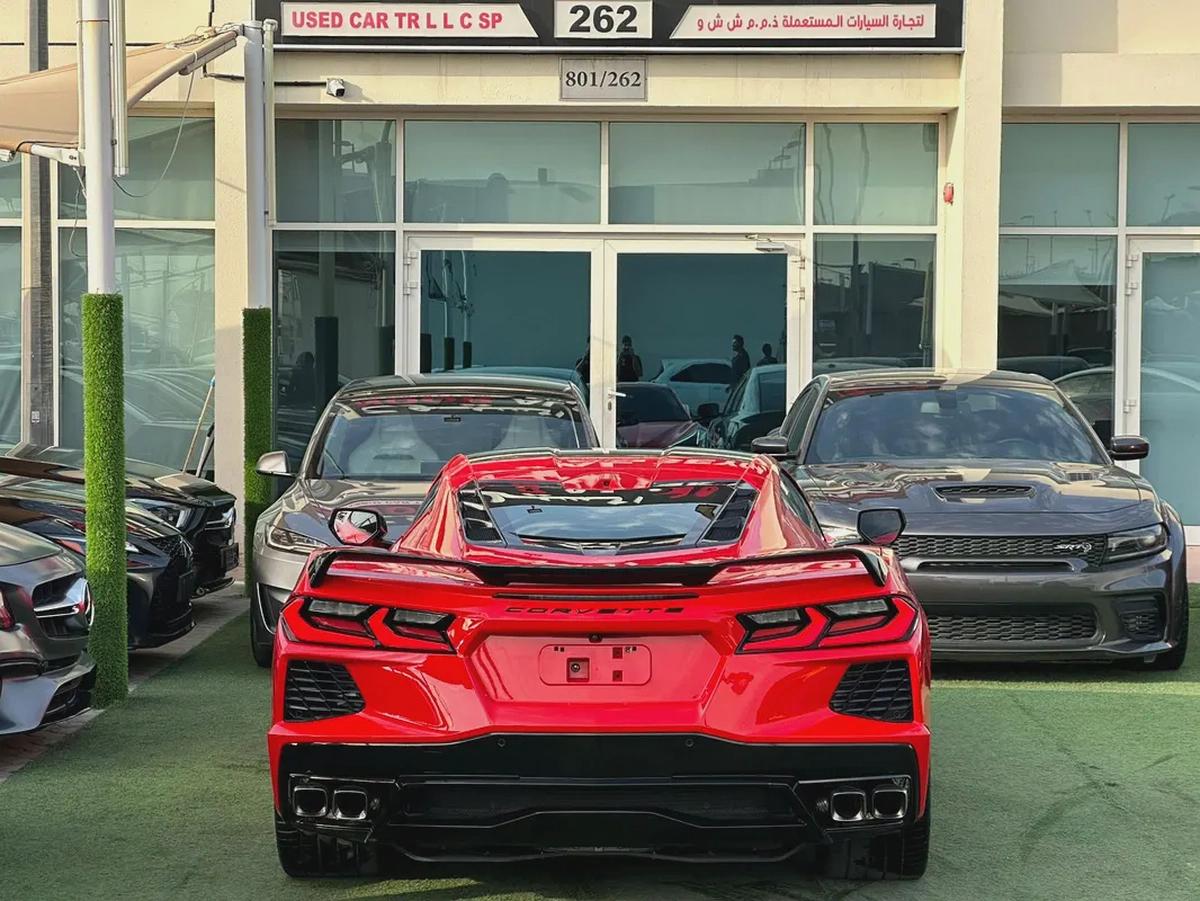 Chevrolet Corvette C8 3LT 2021 GCC Specs - Pristine Condition!-3-3