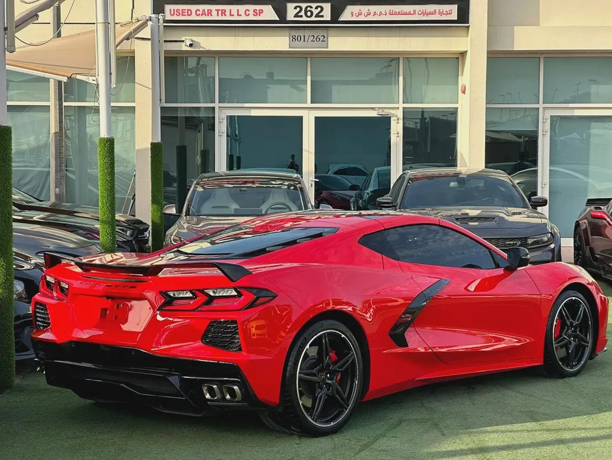 Chevrolet Corvette C8 3LT 2021 GCC Specs - Pristine Condition!-4-4