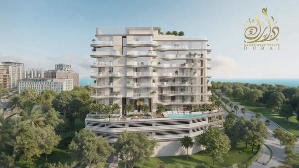 Sea View 2BR Apartment | Beach Walk 4 | Furnished | Resort-Style Amenities