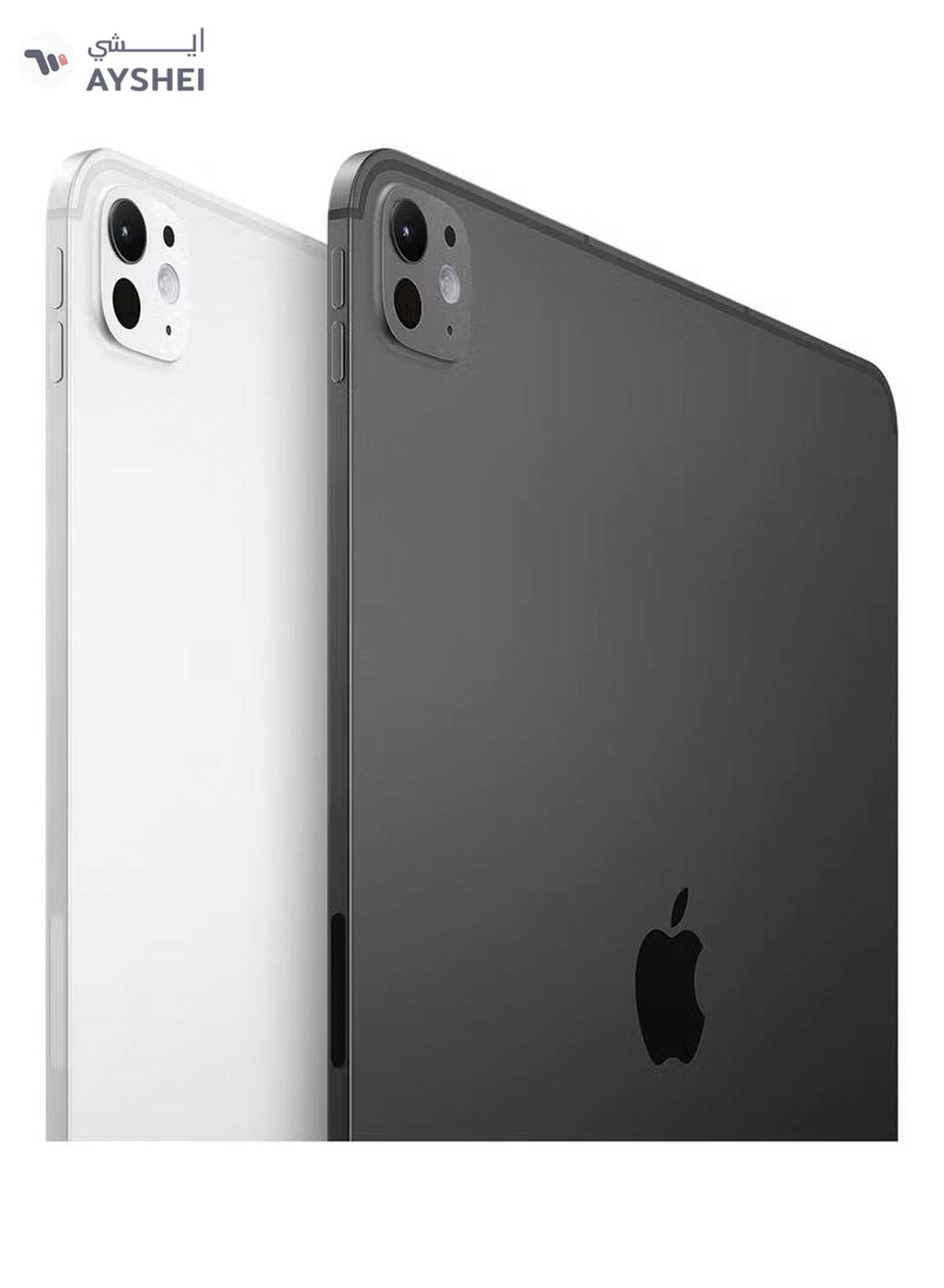 Apple iPad Pro - 2025 (8th Generation) M5 13-inch, 256GB, WiFi, Silver with Standard Glass - International Version-0-portrait