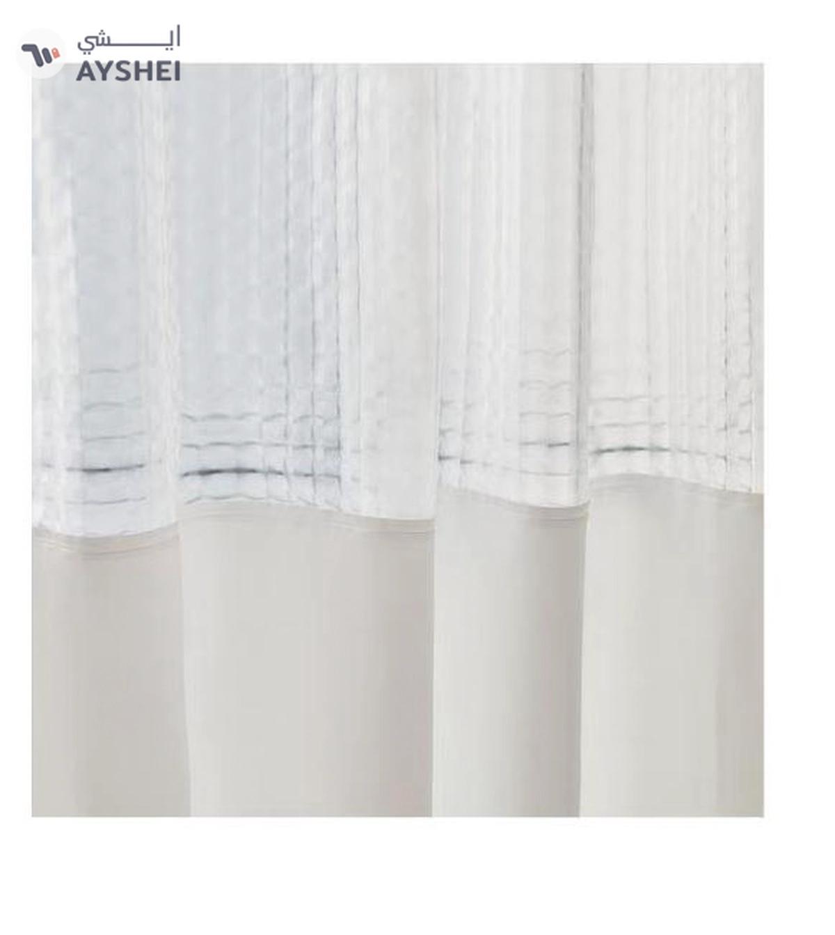 CURTAIN Fiesta 3D Shower Curtain with 12 C Hooks 200 x 180 cm-3-3