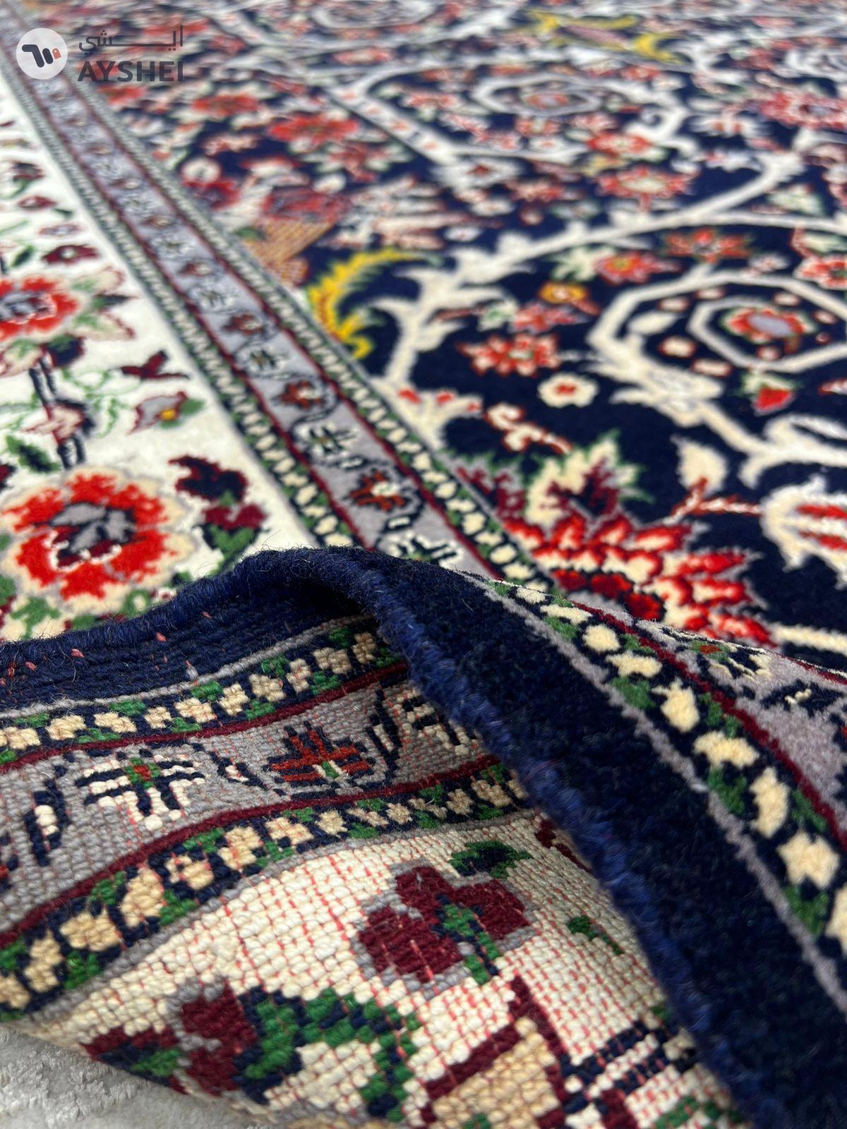 Handmade Silk & Wool Carpet-4-4