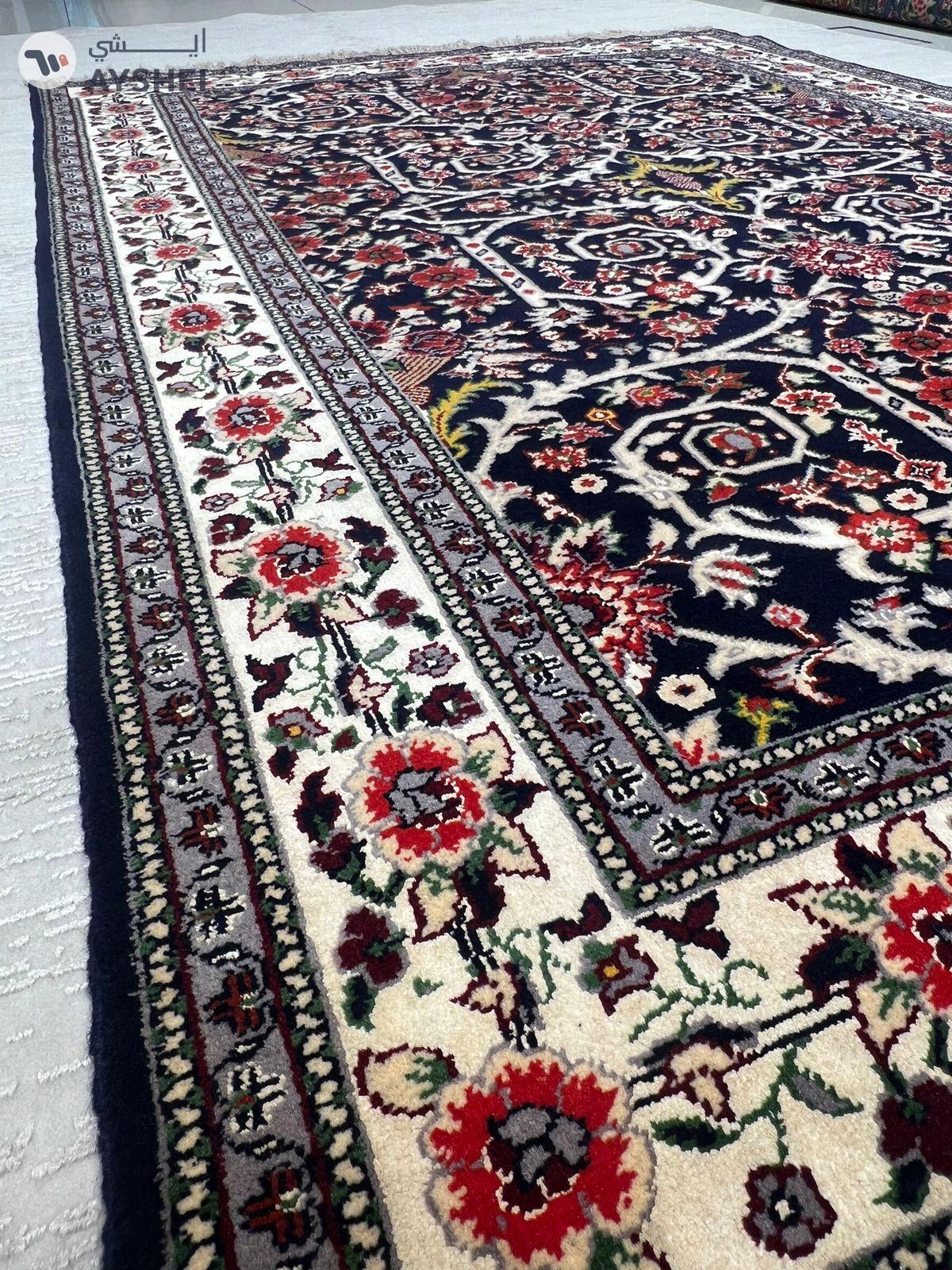 Handmade Silk & Wool Carpet-6-6