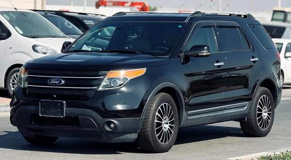 FORD EXPLORER | XLT I WHITE INTERIOR | 2013 | ONLY : 115,375 KM | JAPAN IMPORT | CLEAN TITLE