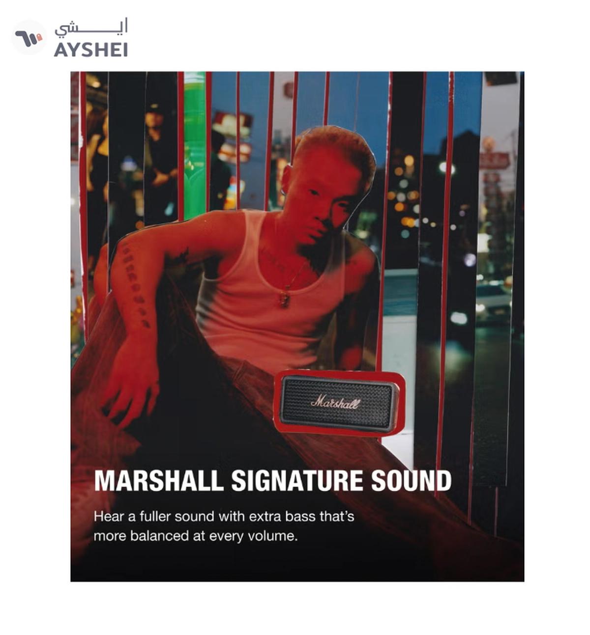 Marshall Emberton III Portable Bluetooth Speaker-5-5