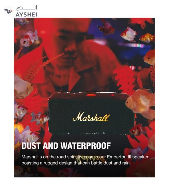 Marshall Emberton III Portable Bluetooth Speaker