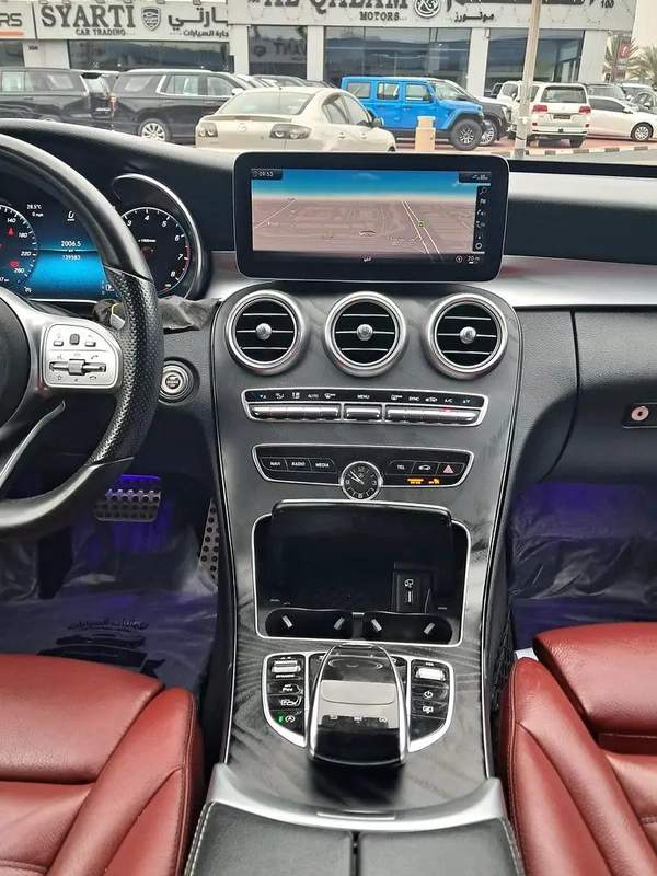 Mercedes C200 Gcc Specs Single Owner 100% Original Paint With Full Body PPF Very Well Maintained