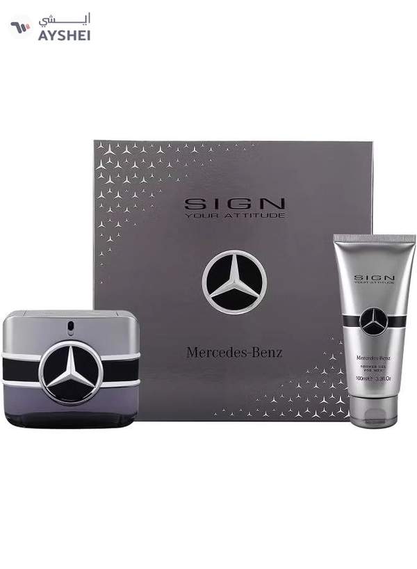 Mercedes-Benz Sign Your Attitude Eau De Parfum And Shower Gel Gift Set