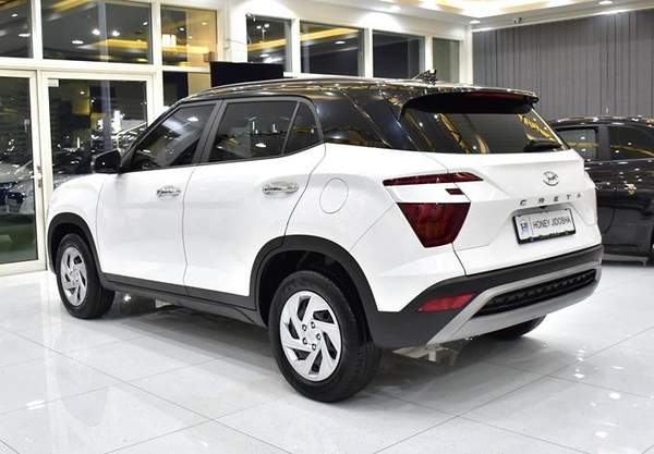 Hyundai Creta ( 2024 Model ) in White Color GCC Specs