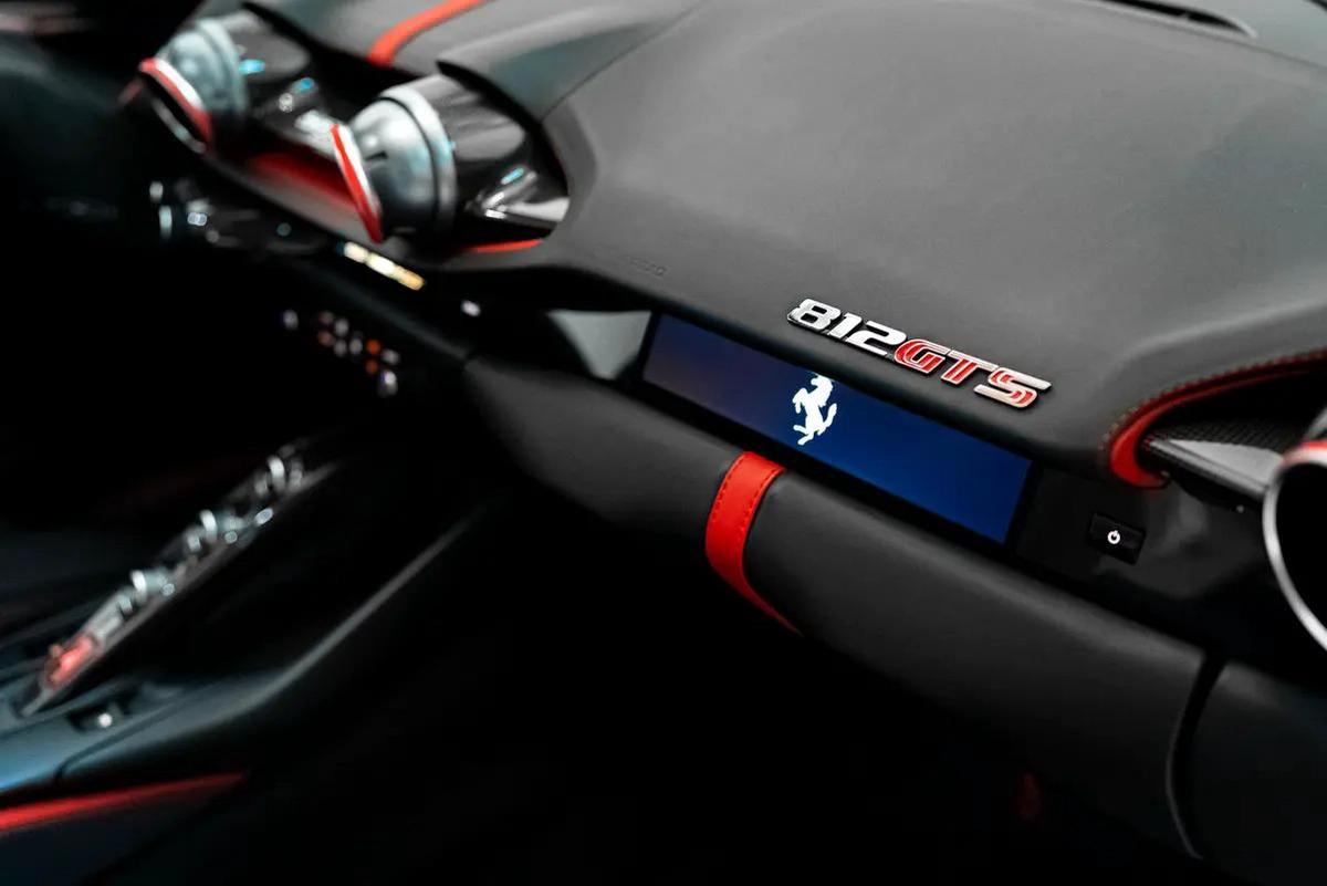 VERY LOW MILEAGE | 2020 812 GTS | FULL CARBON INT | SUSPENSION LIFTER | PASSENGER DISPLAY-5-5