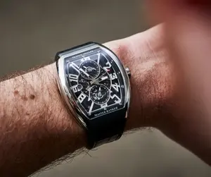 Franck Muller Master Banker Skelton 45mm Steel Case with Leather | Condition: New | Year of production 2026 | Original box | Original papers