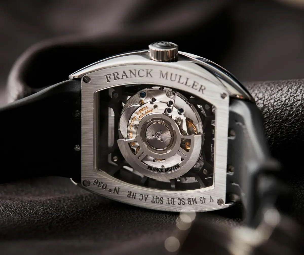 Franck Muller Master Banker Skelton 45mm Steel Case with Leather | Condition: New | Year of production 2026 | Original box | Original papers-1-1