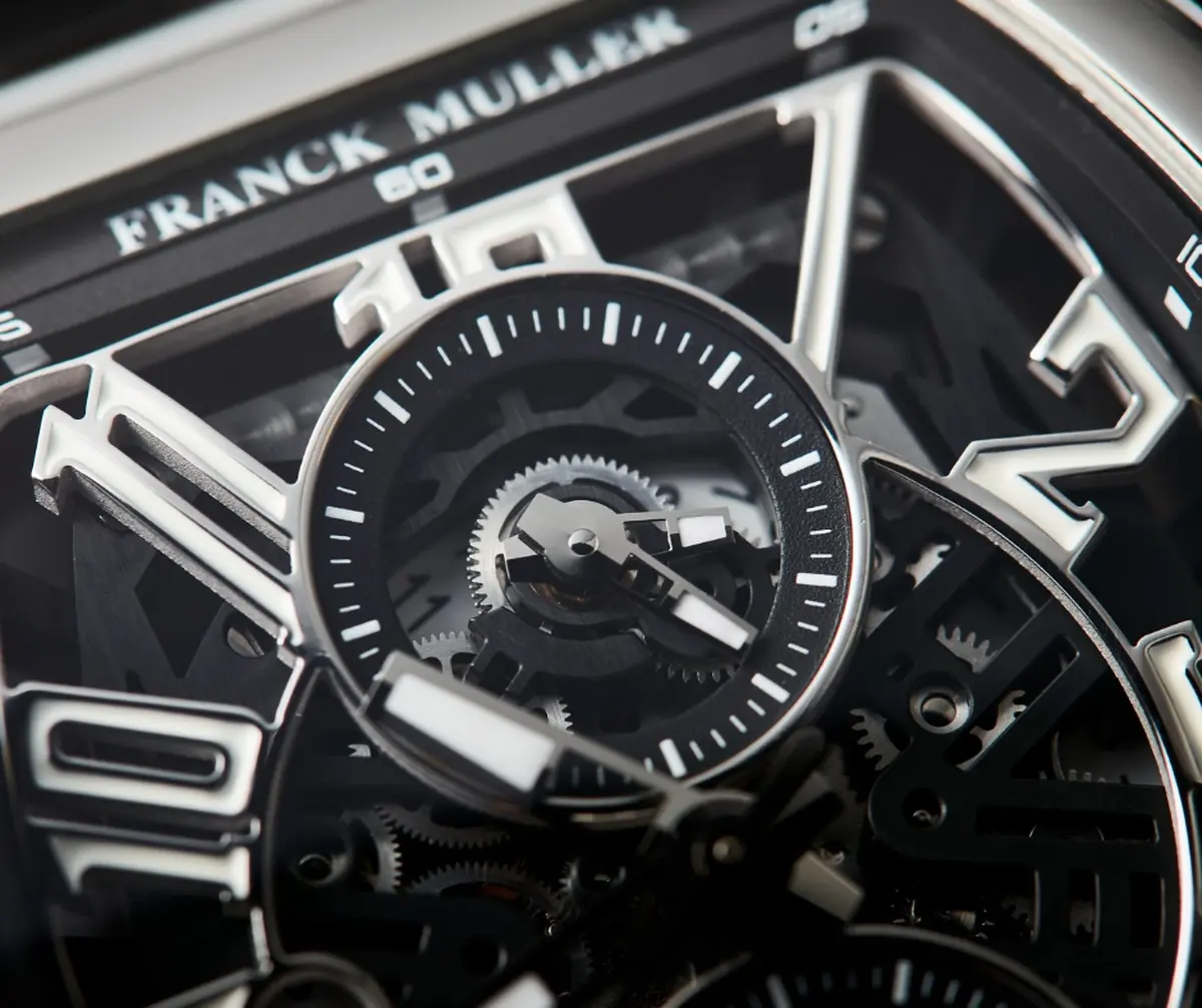 Franck Muller Master Banker Skelton 45mm Steel Case with Leather | Condition: New | Year of production 2026 | Original box | Original papers-5-5