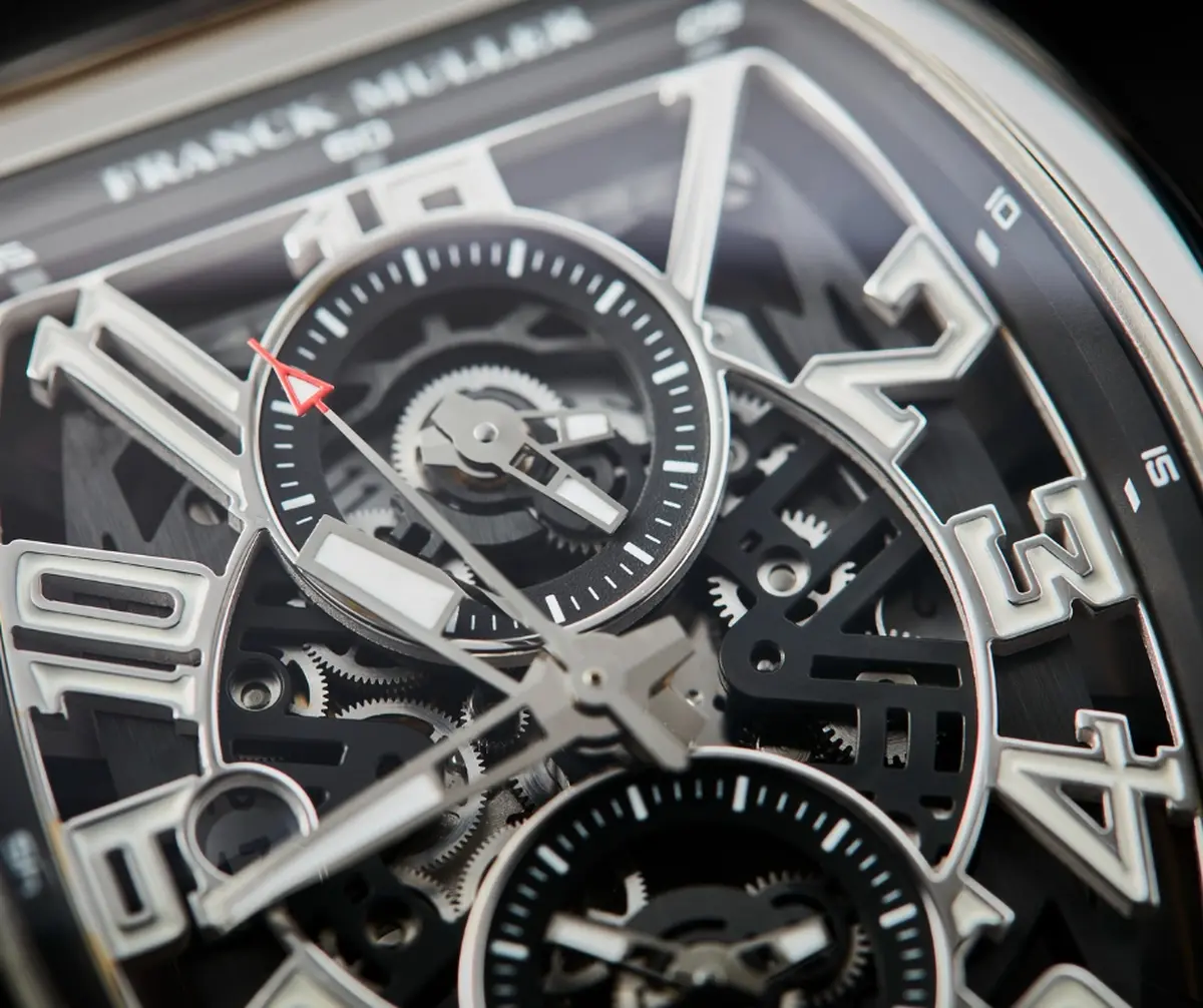 Franck Muller Master Banker Skelton 45mm Steel Case with Leather | Condition: New | Year of production 2026 | Original box | Original papers-2-2