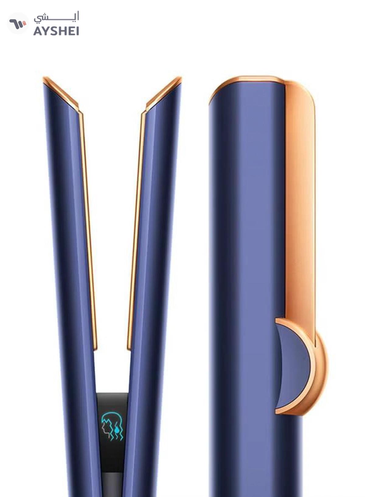 dyson Airstrait Straightener HT01- Prussian Blue 13x2.4x1.6inch-1-1