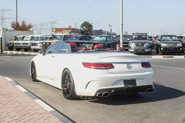 2017 - BENZ S550 CONVERTIBLE –IMMCAULATE CONDITION - | Only 35,000 KM | Full Option