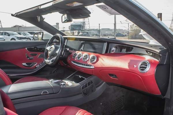 2017 - BENZ S550 CONVERTIBLE –IMMCAULATE CONDITION - | Only 35,000 KM | Full Option