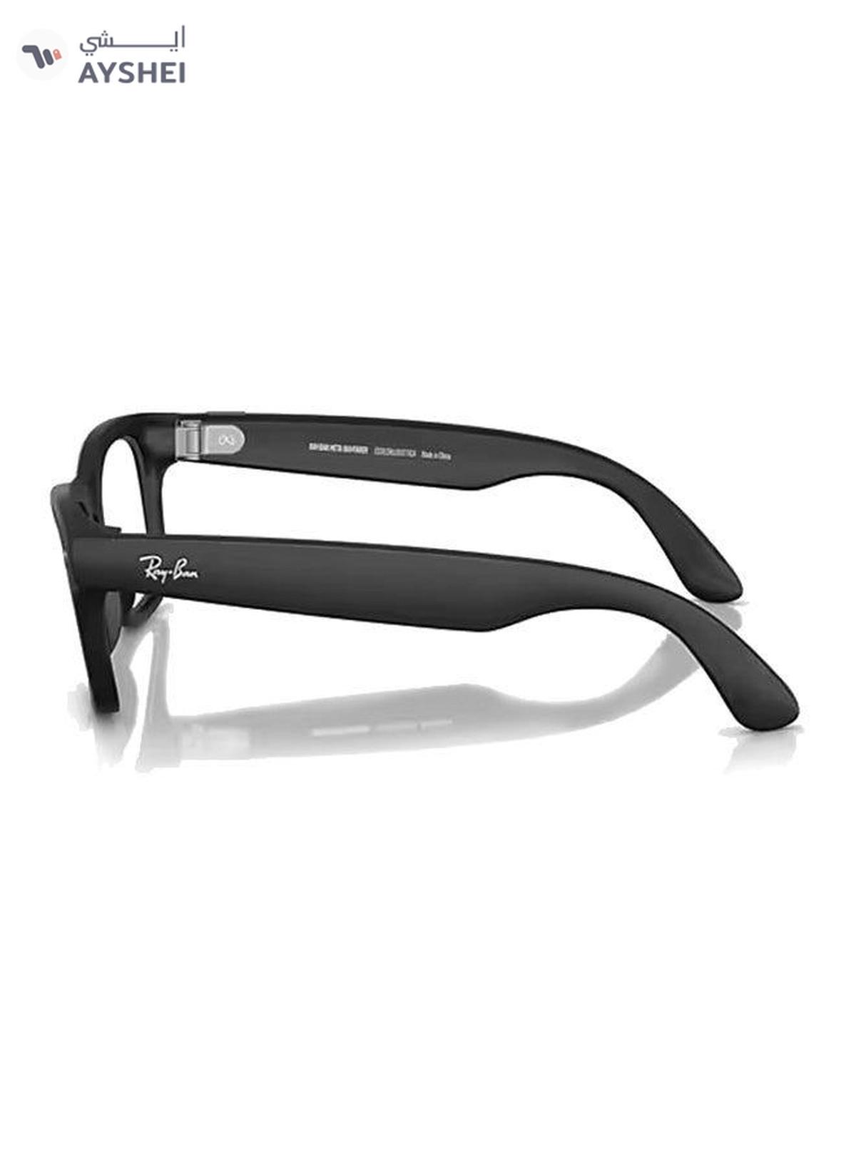 Ray-Ban - Wayfarer Smart Glasses With Meta Ai, Audio, Photo, Video Compatibility - Matte Black-2-2
