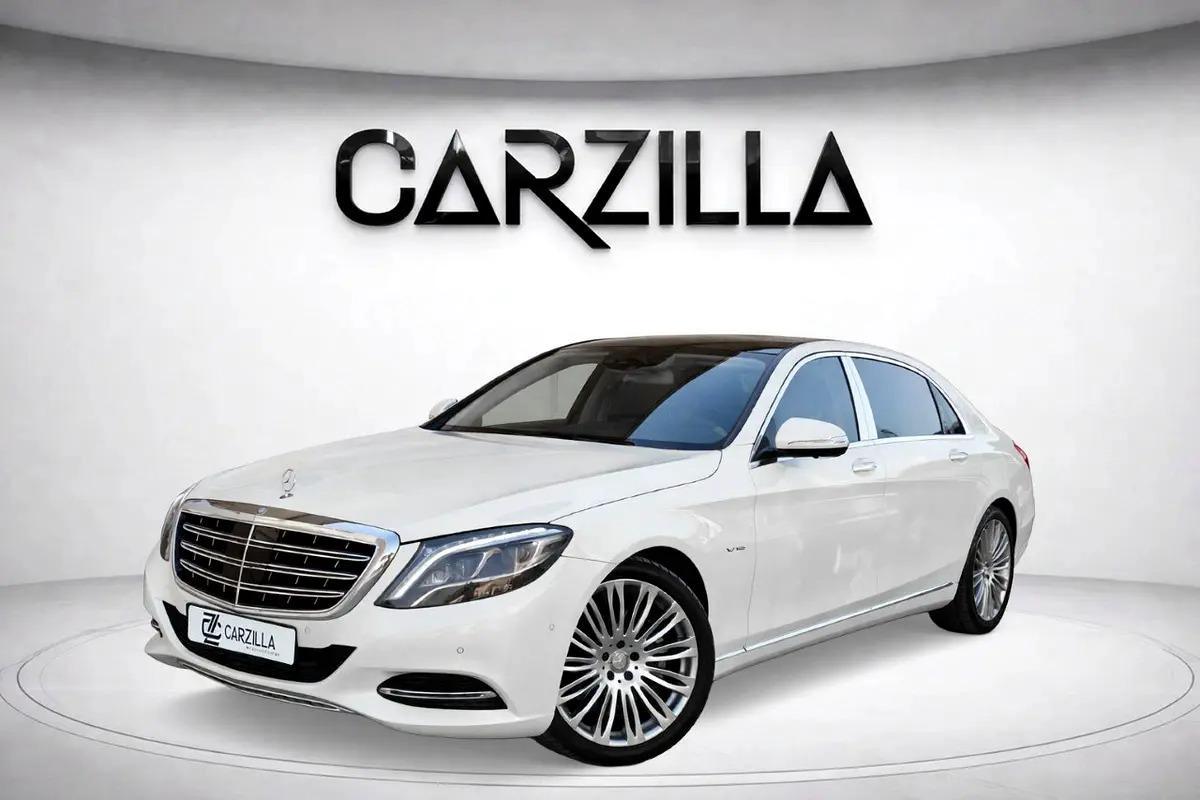 Mercedes S600 Maybach V12 l GCC l Full Gargash History l Flagship Luxury-0-0