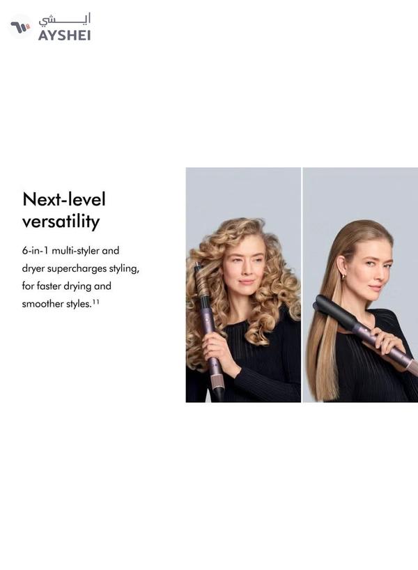 Dyson Airwrap Co-anda2x™ multi-styler and dryer Straight+Wavy Jasper Plum