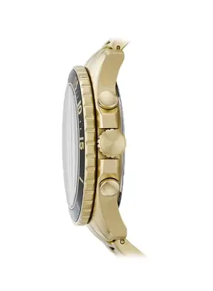 Fossil Men's Water Resistant Chronograph Watch FS5727 - 46 mm - Gold