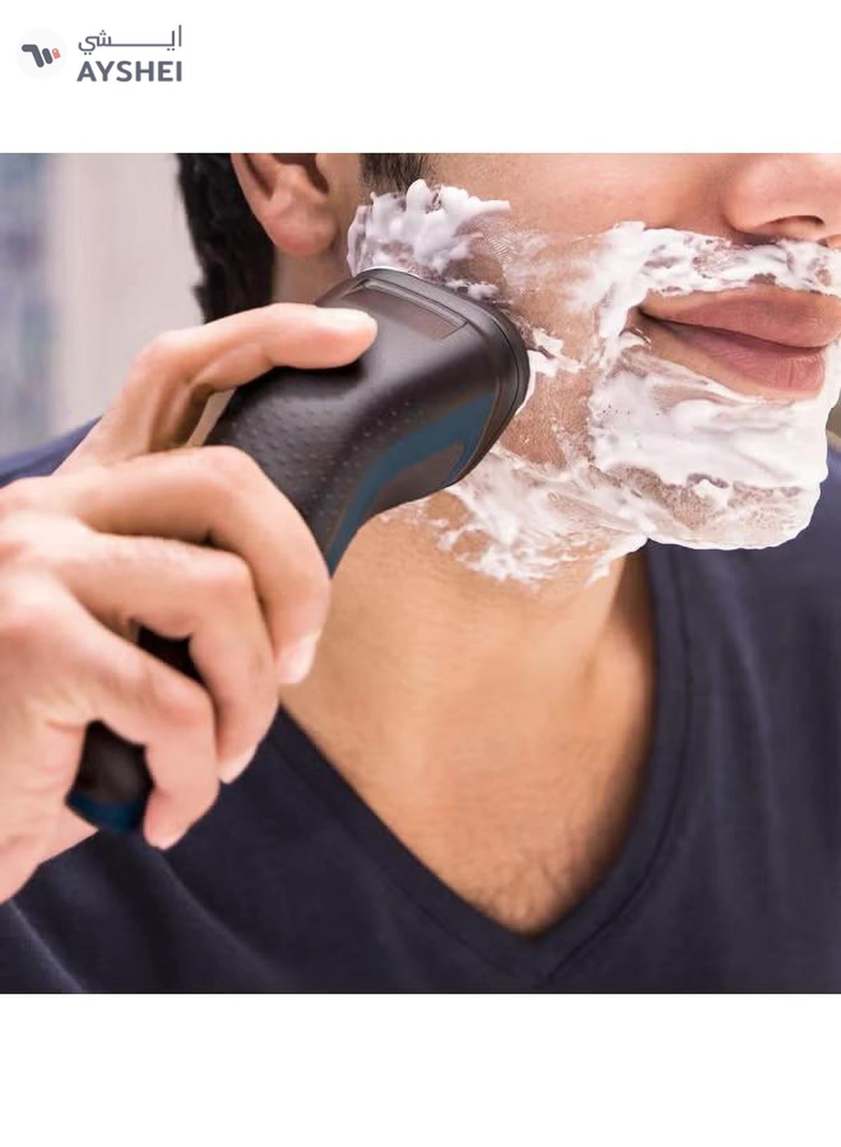 Philips Shaver Series 1000 Wet Or Dry Electric Shaver S1121/40, 2 Years Warranty Black/Blue-5-5
