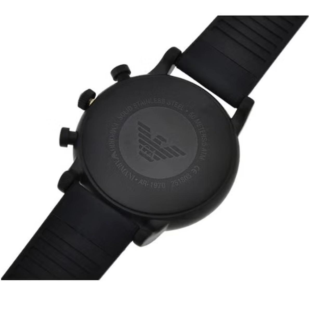 Emporio Armani Men Luigi Water Resistant Chronograph Watch AR1970-8-8