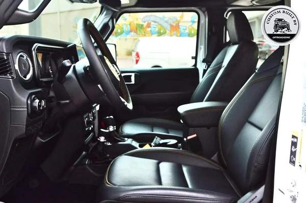 3 YRS DEALER WTY AND SP | USED 2024 JEEP WRANGLER 4DR SAHARA WHITE | ORZ CUSTOM BUILT | BANK FINANCE