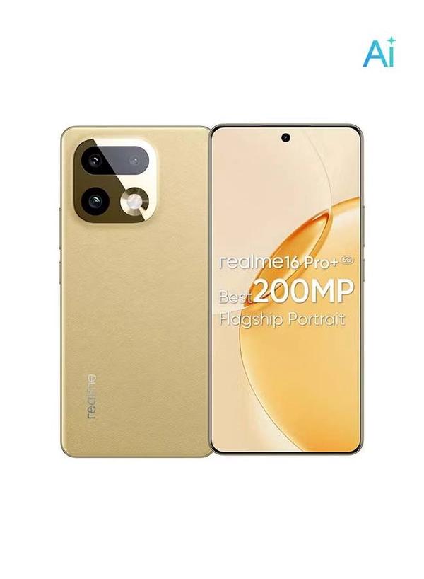 Realme 16 Pro+ 5G Dual SIM 12GB RAM 512GB Master Gold - International Version